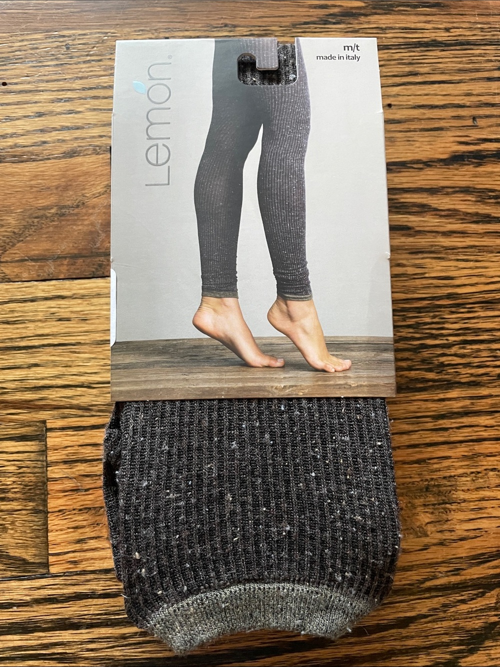 Anthropologie Women’s Lemon Leggings Bark Pinstripe Flecked M/T